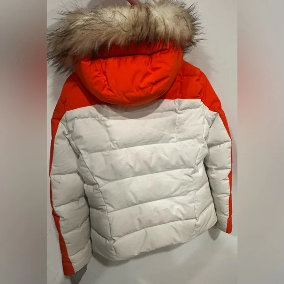 Women’s Spyder Falline GTX Gore Tex Infinium Insulated Ski Jacket White Size 12 - Picture 3 of 5